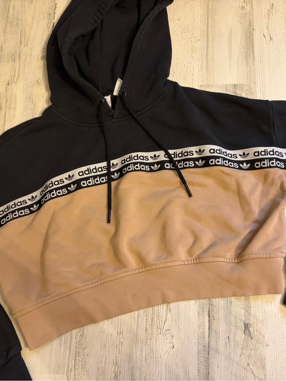 Adidas cropped hoodie